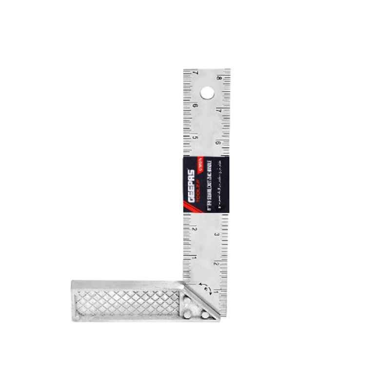 Geepas 8 inch Cast Zinc Try Square, GT59074