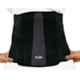 P+caRe Black Contoured Back Support, A1010, Size: M