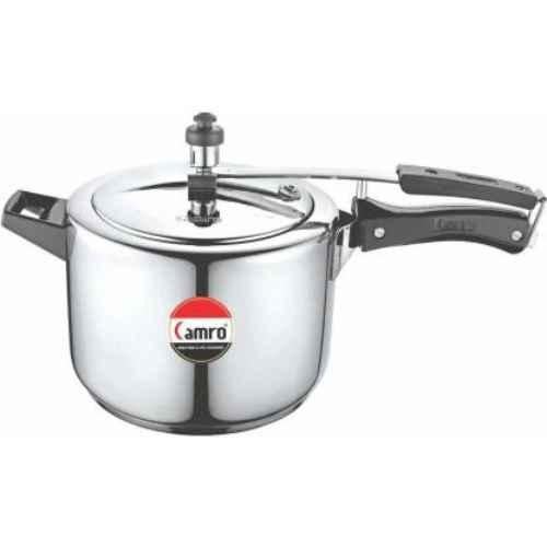Buy Camro Steller 5L Stainless Steel Silver Inner Lid Induction