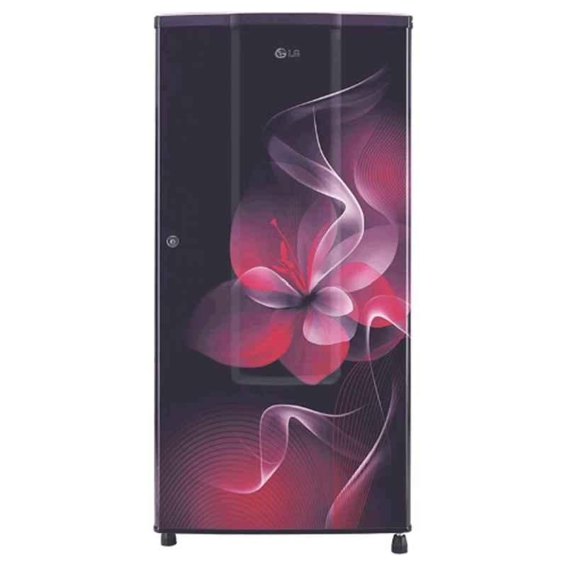 LG 185L 2 Star Purple Dazzle Direct Cool Single Door Refrigerator, GL-B181RPDC.APDZEB
