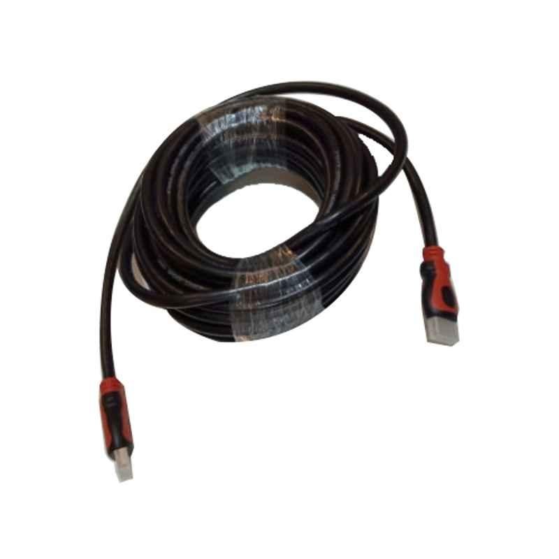 Black Cord 15m Black HDMI Cable