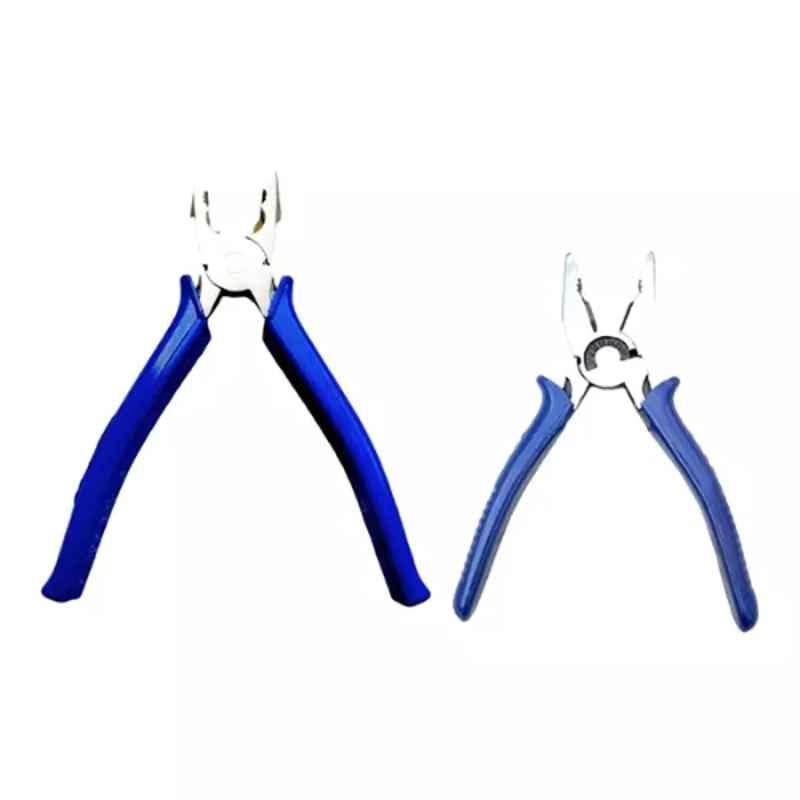 Sky Blue 2 Pcs 7.8 inch Lineman Plier Combo, SBE_PLIER_COMBOS_COMBO_115