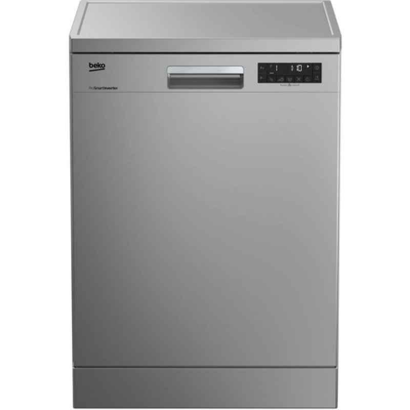 Beko 15 Place Silver Dishwasher, DFN28420S