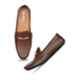 Mr Chief 808 Tikon Brown Smart Loafers for Men, Size: 8