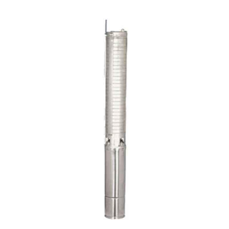Lubi LRSW-3A 1.5HP 18 Stage Single Phase Water Filled Submersible Pump with Cladded Motor