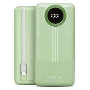 Onelife Power-14 10000mAh 22.5W Mint Slim Quick Charge Li-Polymer Power Bank