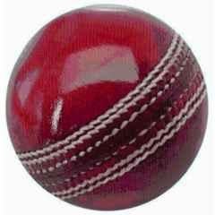 Rmaini Sports Standard Red Cricket Leather Ball