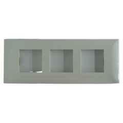 Schneider Electric Livia 6 Module White Grid & Cover Frame, P0706