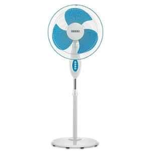 Usha Helix Pro 120W Blue Plastic High Speed Pedestal Fan, Sweep: 400 mm