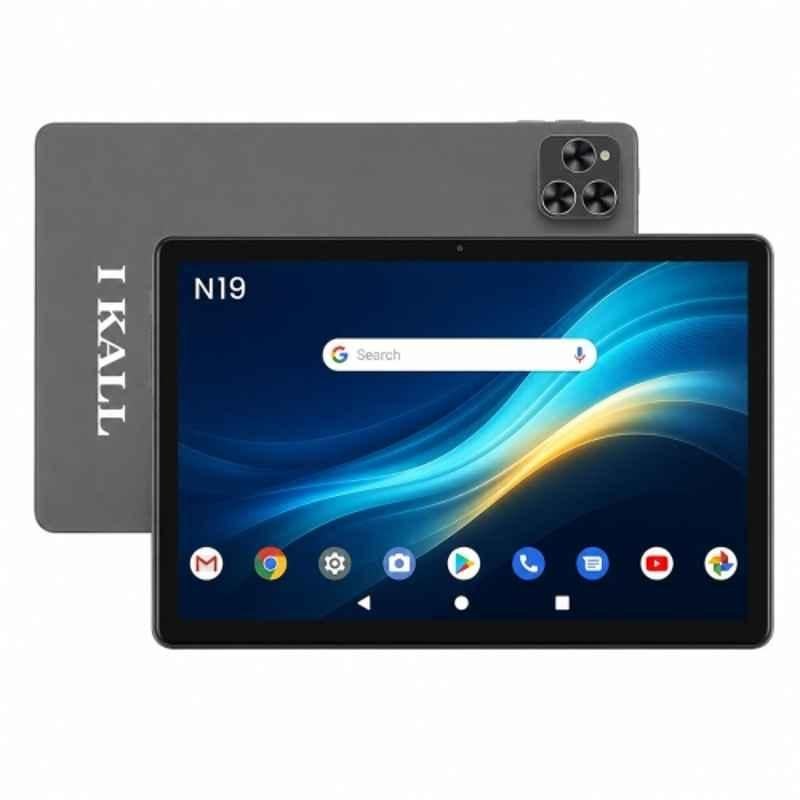 I Kall N19 10 inch 4GB/64GB 6000mAh Grey FHD Display Calling Tablet