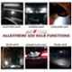 AllExtreme EXDL12L 2 Pcs 12 LED Dome COB SMD Parking White Light Set with Festoon Holder