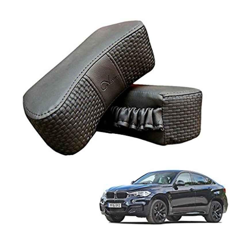 Kozdiko 2 Pcs Memory Foam Grey Luxurious Neck Rest Cushion Pillow Set for BMW X6