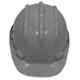 Karam Grey Plastic Cradle Ratchet Type Safety Helmet, PN-521 (Pack of 10)