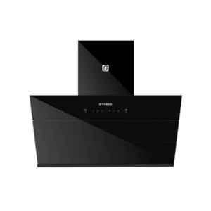 Faber Zenith 1400m3/hr 90cm Black Heat Autoclean Wall Mounting Chimney, 330.0710.828