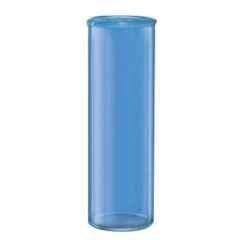 Borosil 18x55mm Glass Flat Bottom Test Tube with Rim, 9822U07