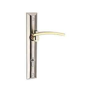 Bonus Olive1-8inch 75mm Brass Silver & Gold One Side Key Mortice Lock Set