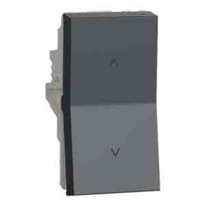Schneider Electric Unica Pure 16A 2 Way Polycarbonate Grey Switch, UNS162SW1M_GY