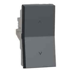 Schneider Electric Unica Pure 16A 2 Way Polycarbonate Grey Switch, UNS162SW1M_GY