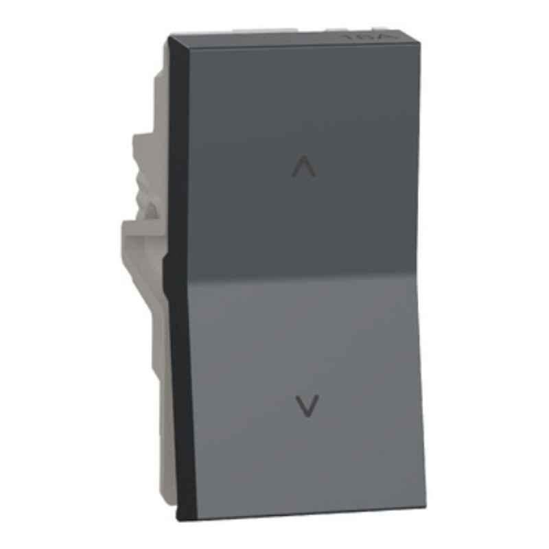 Schneider Electric Unica Pure 16A 2 Way Polycarbonate Grey Switch, UNS162SW1M_GY