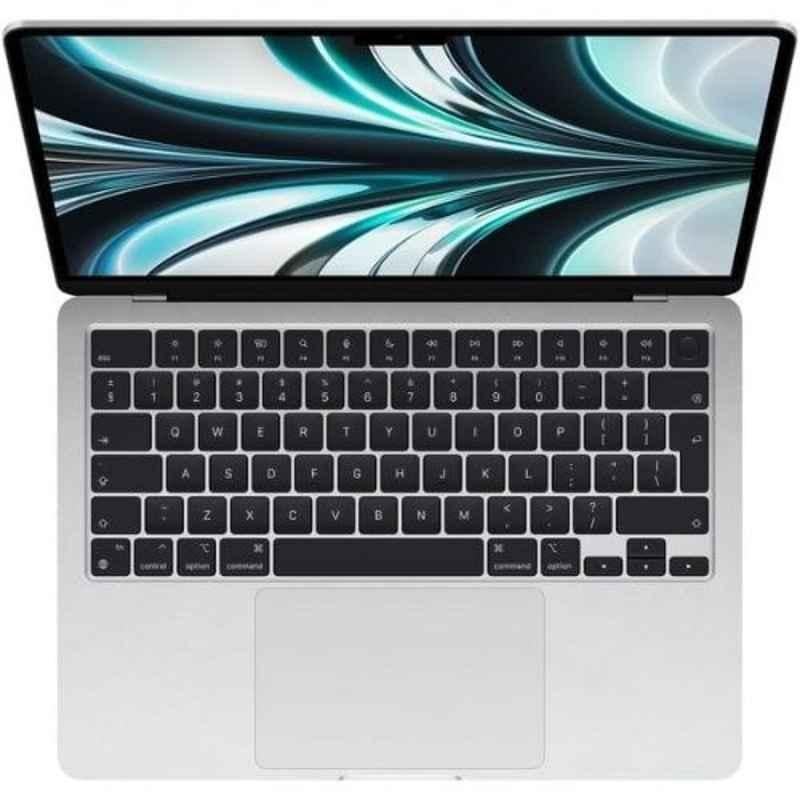 Apple MacBook Air 13.6 inch 8 GB/256 GB Silver Laptop, MLXY3ZS/A