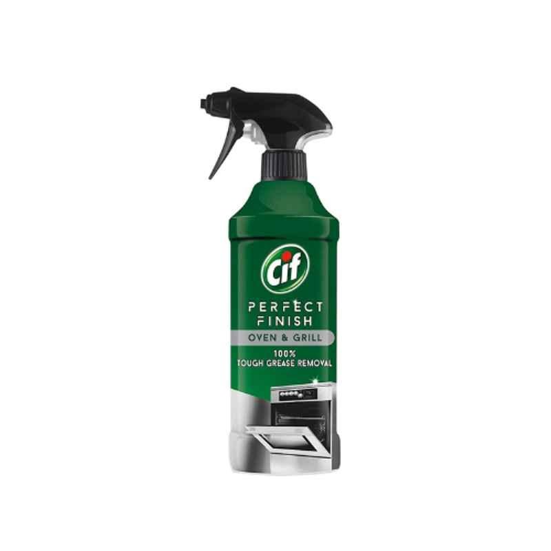 Cif 435ml Perfect Finish Oven & Grill Grease Remover Spray