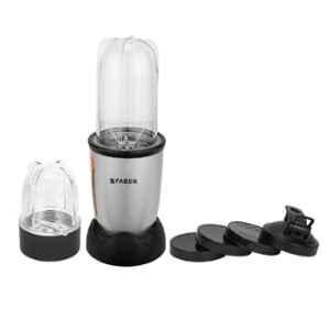 Faber Nero Pro 550W ABS 2-in-1 Mixer Grinder Blender with 2 Years Warranty, 131.0756.361