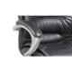 High Living Exclusive Black Leatherette High Back Office Chair