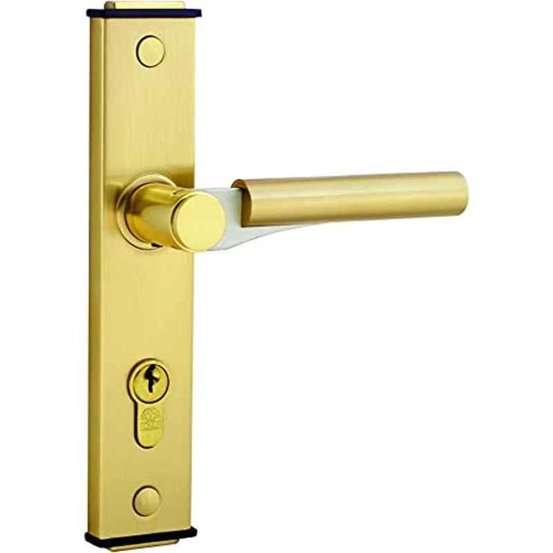 Bonus Compact 555 60mm Brush Brass Bathroom Mortice Lock Set