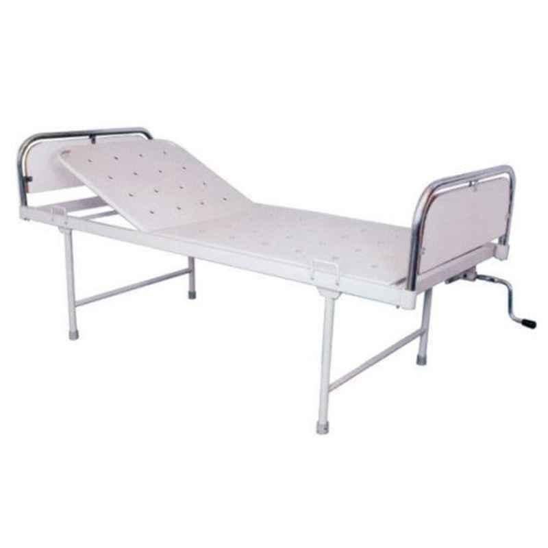 Welltrust 206x90x60cm Semi Fowler Hospital Bed with Sun Mica Panel, WLT-735