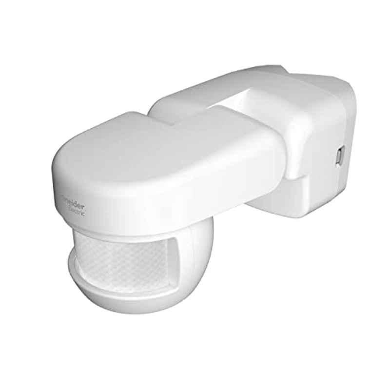 Schneider Argus 10A 120 deg Polycarbonate White Standard Outdoor Movement Detector, CCT56P004