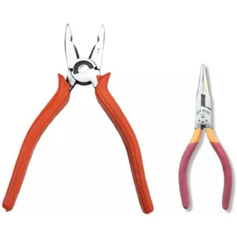 Sky Blue 2 Pcs 7.8 inch Groove Plier Combo, SBE_PLIER COMBO_459