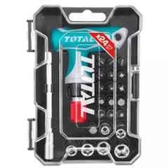 Total TACSD30186 Cr-V Screwdriver Set (Pack of 18)