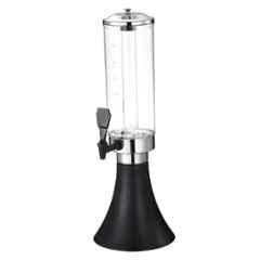 Khushi Udyog 3 Litre Black Beer Tower Dispenser with Tap