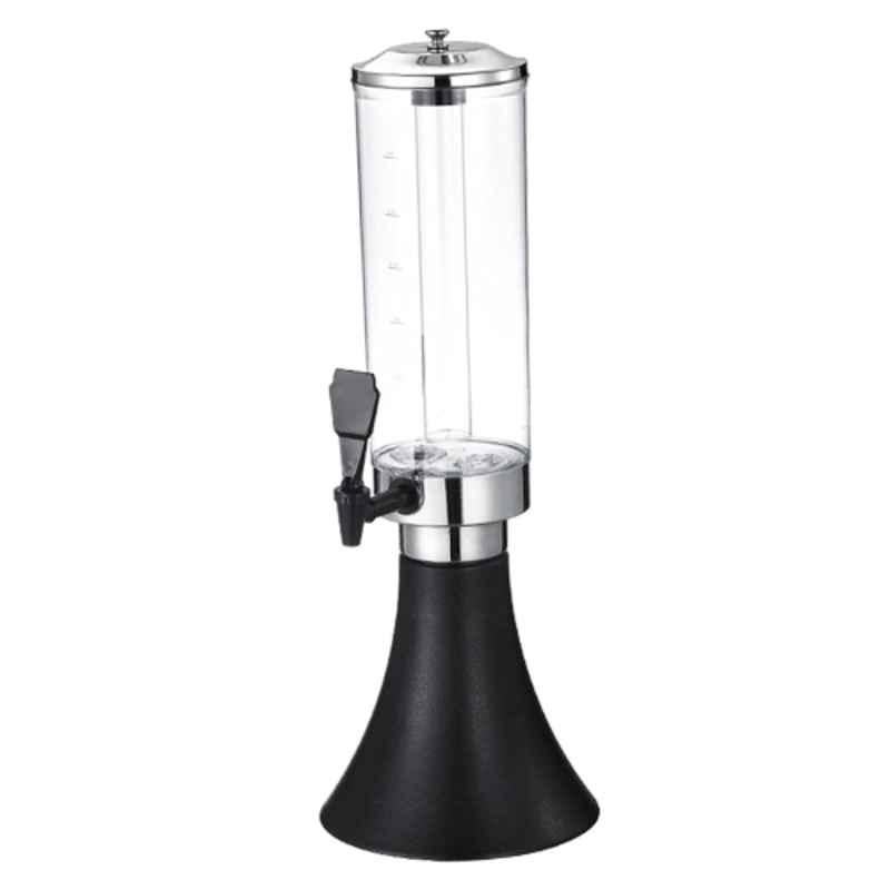 Khushi Udyog 3 Litre Black Beer Tower Dispenser with Tap