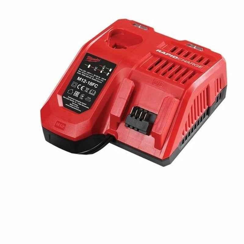 Milwaukee Cordless Tool Rapid Charger, M12-18FC, 12/18V