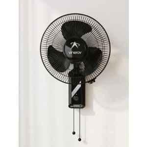 Vinerov Tango 75W 2200rpm Black Ultra High Speed Wall Fan with 1 Year Warranty, Sweep: 300 mm, VN-WH12-BL