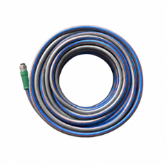 Asha Agri 30m 8.5mm 5 Layer PVC Blue & Black Garden Hose Pipe