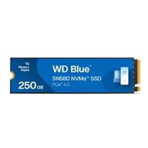 Western Digital SN580 250GB Blue PCIe Gen4 3D NAND NVMe SSD, WDS250G3B0E