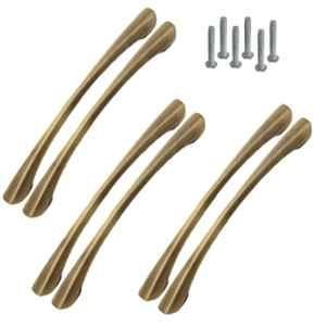 Atom 562 12 inch Brass Antique Finish Zinc Cabinet Pull Handle (Pack of 6)