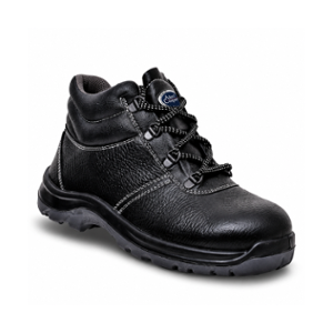 Allen Cooper AC-1436 Antistatic & Heat Resistant Black Work Safety Shoes, Size: 10