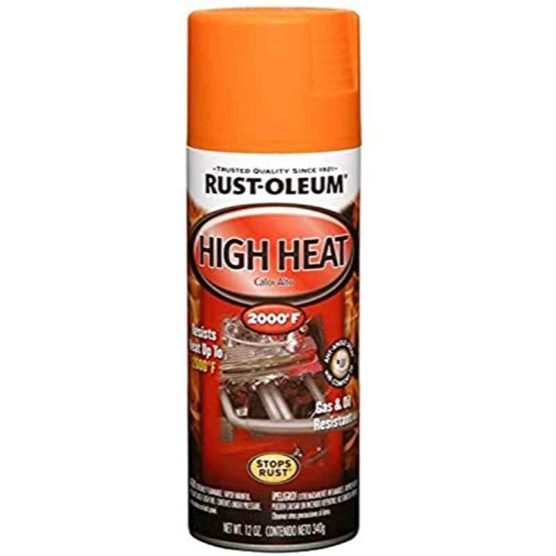 Rust-Oleum 10 Oz Orange High Heat Spray Paint, 251578