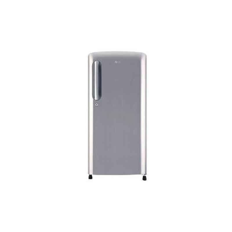 LG 190L 5 Star Shiny Steel Smart Inverter Refrigerator, GL-B201APZY