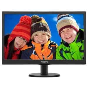 Philips 18.5 inch Black LCD Monitor, 193V5LSB2/94