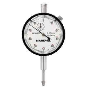 Markvel 10mm Stainless Steel Dial Gauge, 501-M2H