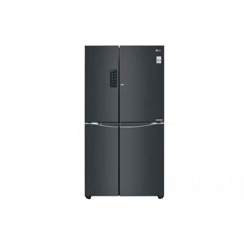 LG 679 Litre Luminous Black Side By Side Refrigerator, GC-M247UGLB (2017)
