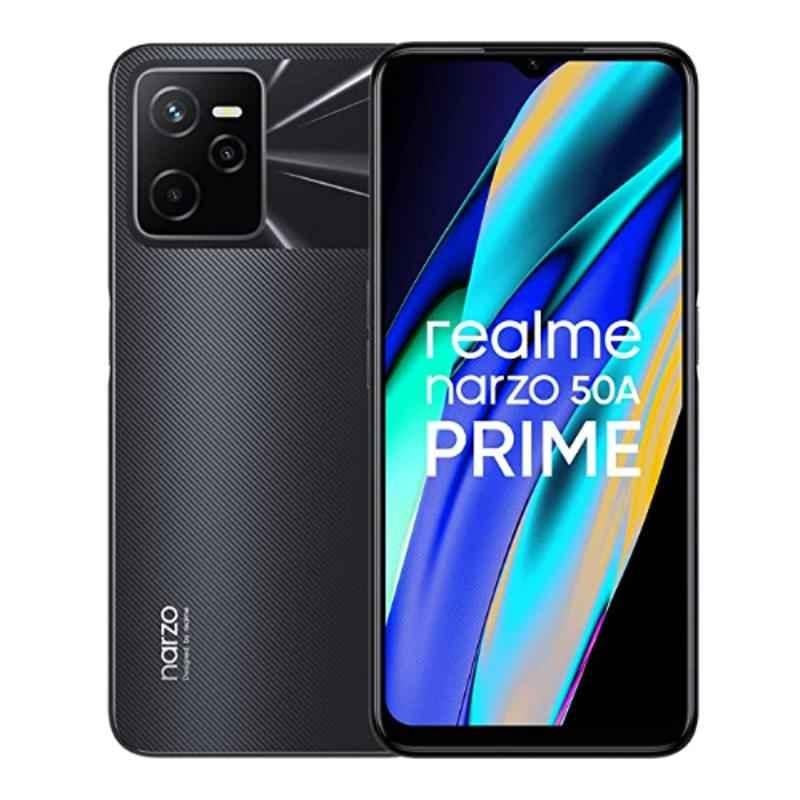 Realme Narzo 50A Prime 4GB/64GB 6.6 inch Flash Black Smartphone, RMX3516