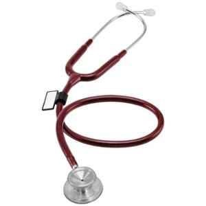 MDF Acoustica Lightweight Dual Head Burgundy Stethoscope, MDF747XP17