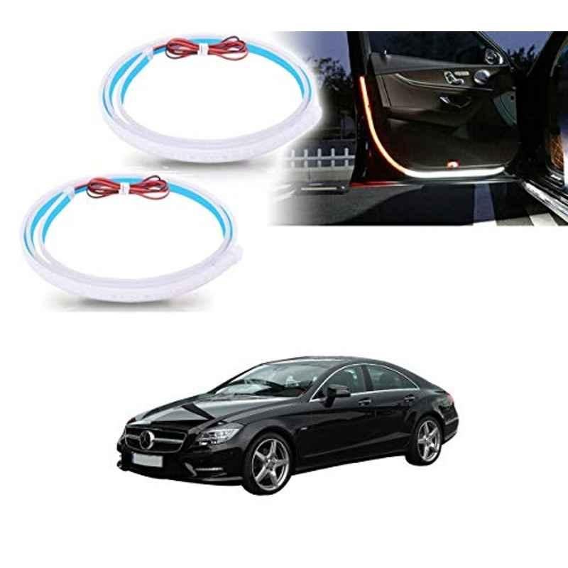 Kozdiko 2 Pcs 120cm Car Door Opening Warning LED Strips Safety Light Set for Mercedes Benz CLS-Class