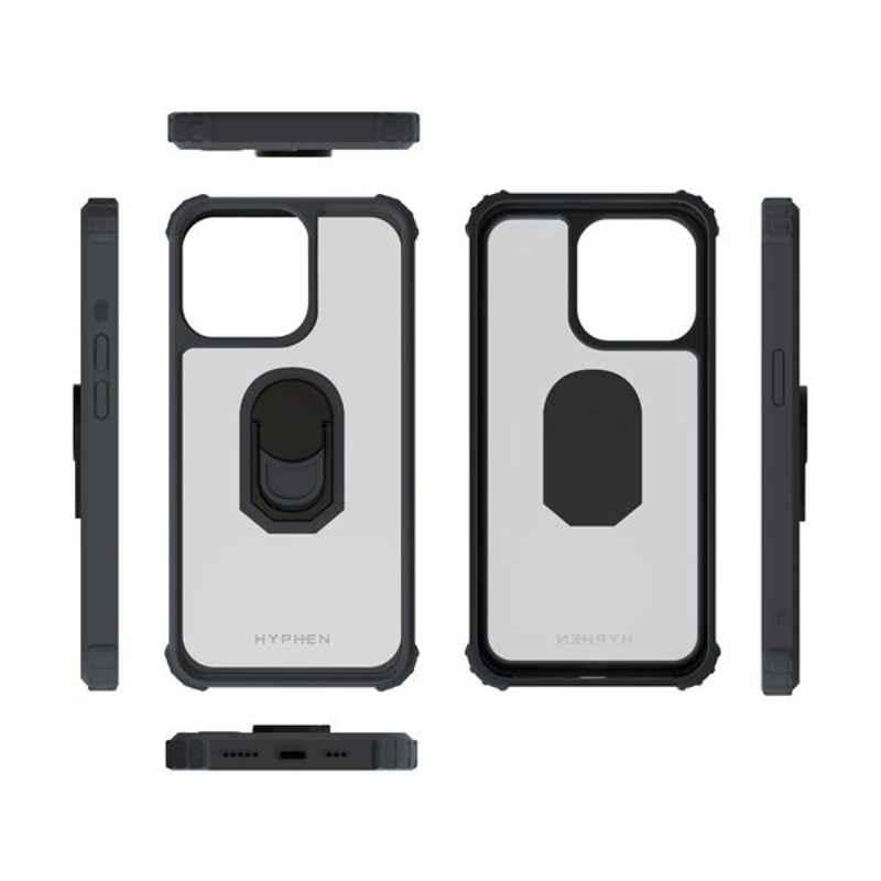 Hyphen Nexa 6.7 inch Thermoplastic Black Bumper Ring Case Cover for iPhone 13 Pro Max, HPC-R13BK679362