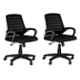 High Living Eezy Black Mesh Office Chair (Pack of 2)
